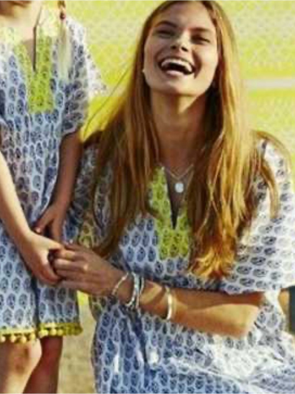 Mother/Daughter Stella & Dot Swimsuit Cover Up Set